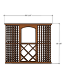 8 Foot Wine Cellar Storage System | 336 Bottle Capacity