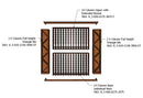 8 Foot Wine Cellar Storage System | 420 Bottle Capacity