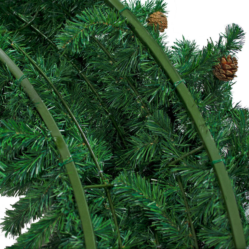 8FT Pre-Lit Premier Pine Fir Christmas Wreath