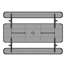 8ft Rectangle Picnic Table With Umbrella Hole