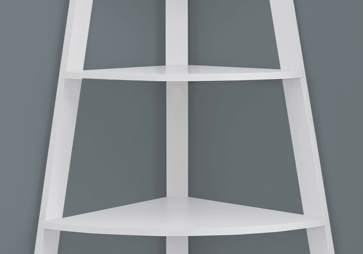 4-Tier Corner Bookshelf, Modern & Contemporary Style, photo 3 of 8