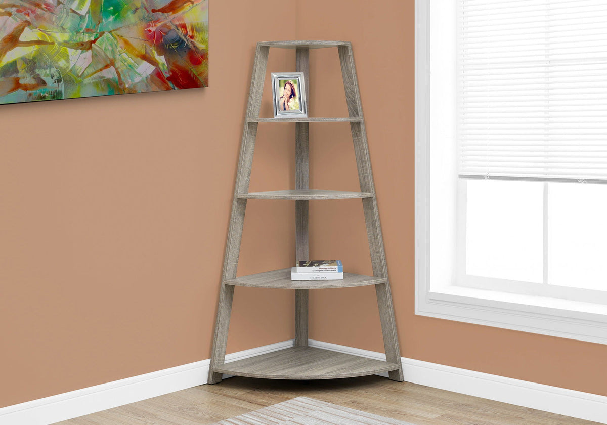 4-Tier Corner Bookshelf, Modern & Contemporary Style, photo 8 of 8