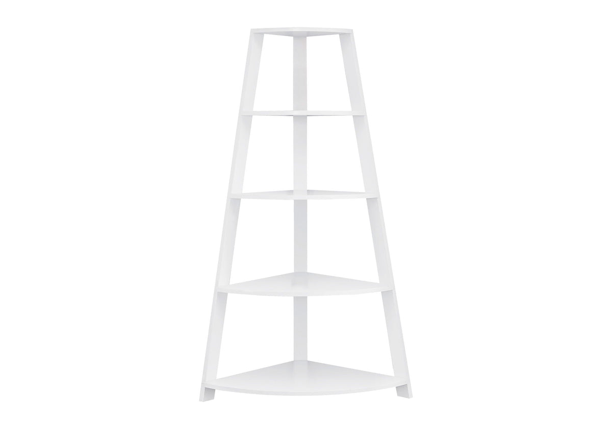 4-Tier Corner Bookshelf, Modern & Contemporary Style, photo 2 of 8