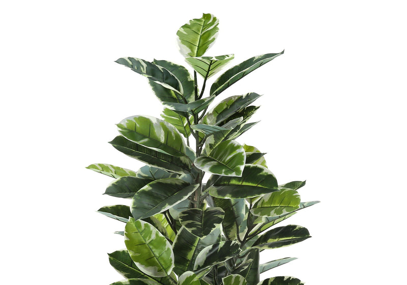 52" Tall Artificial Rubber Tree Indoor Plant, photo 4 of 4