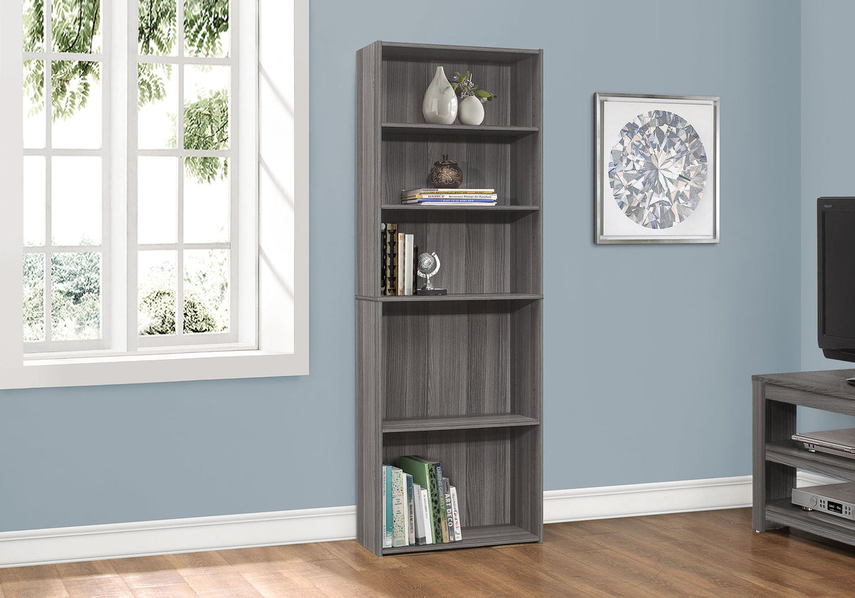 6-Tier Transitional Bookshelf for Office, photo 14 of 16