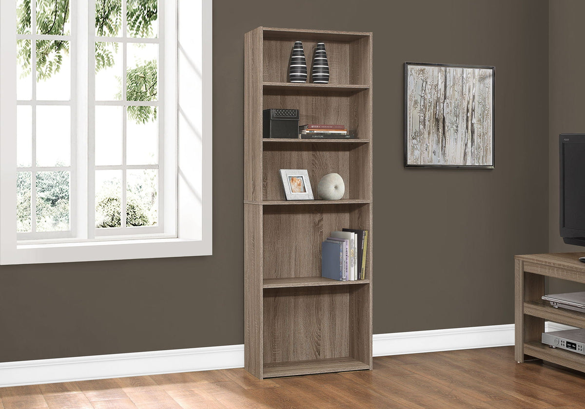 6-Tier Transitional Bookshelf for Office, photo 7 of 16