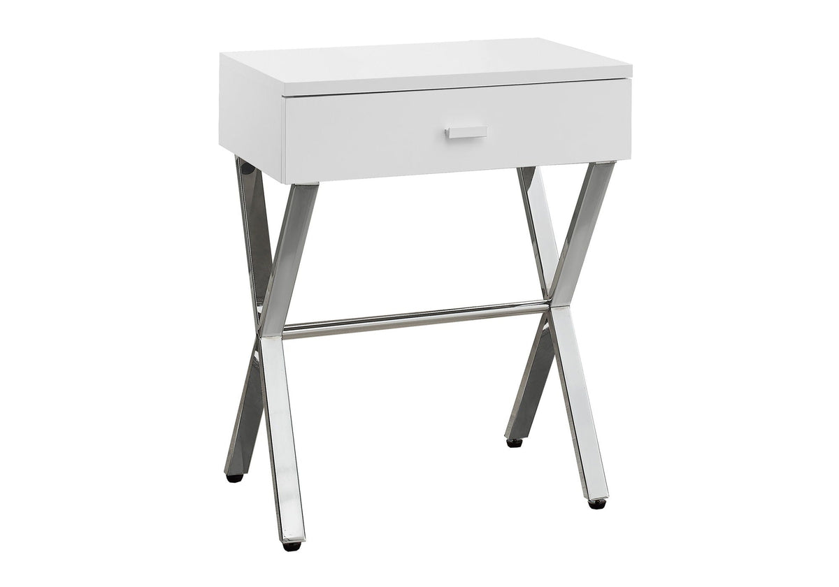 Accent Side X Table With Storage Drawer, photo 16 of 16
