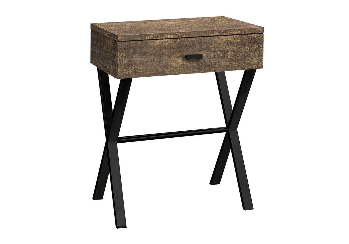 Accent Side X Table With Storage Drawer, photo 8 of 16