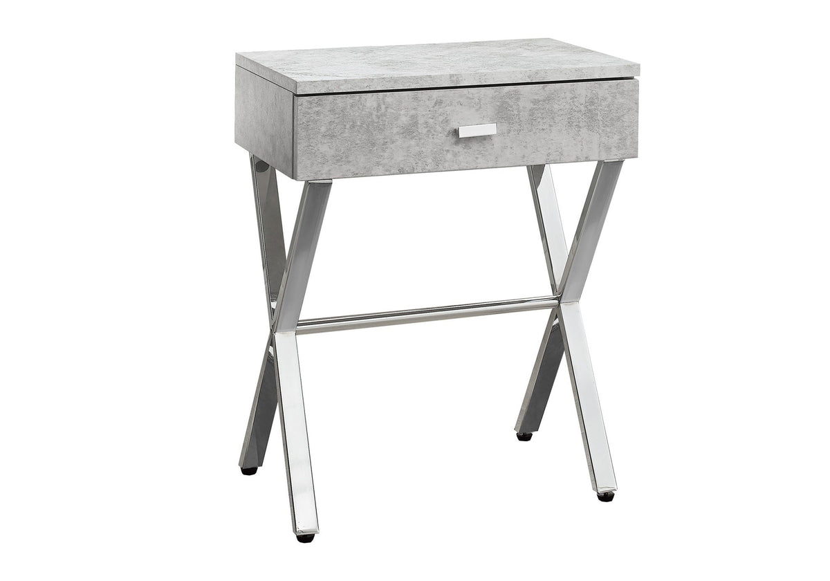 Accent Side X Table With Storage Drawer, photo 9 of 16
