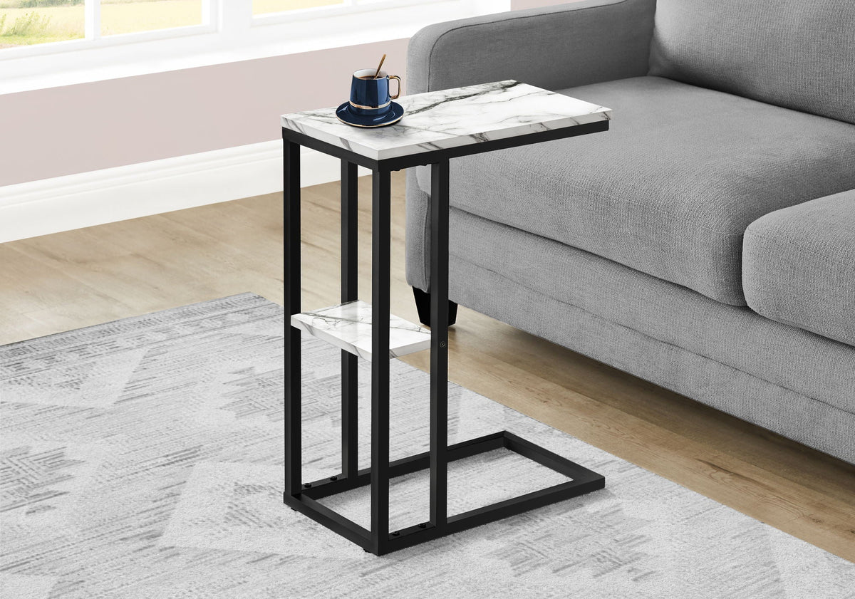 Accent Table C-Shaped - Contemporary Modern, photo 2 of 20