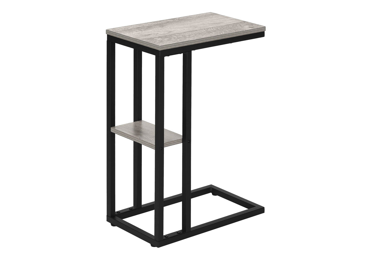 Accent Table, C-Shaped, Marble Look Contemporary & Modern Convenient Design, photo 19 of 20