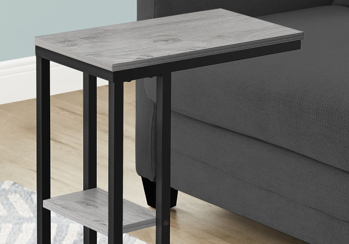 Accent Table, C-Shaped, Marble Look Contemporary & Modern Convenient Design, photo 8 of 20