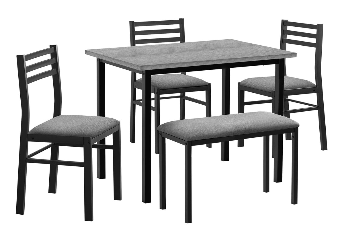 Dining Set, 5 Pieces, Rectangular, Small, Contemporary & Modern, photo 4 of 8