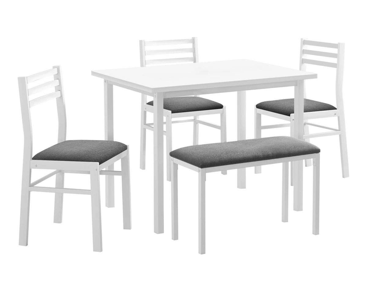 Dining Set, 5 Pieces, Rectangular, Small, Contemporary & Modern, photo 7 of 8