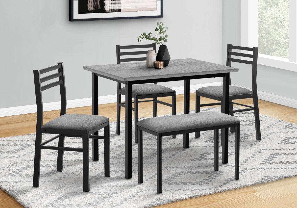 Dining Set, 5 Pieces, Rectangular, Small, Contemporary & Modern, photo 2 of 8