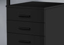 File Cabinet, Rolling Mobile Storage Drawers, Contemporary Office Cabinet