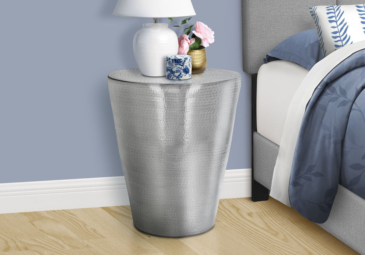 Drum Accent Side Table, Elegant Design, photo 5 of 8