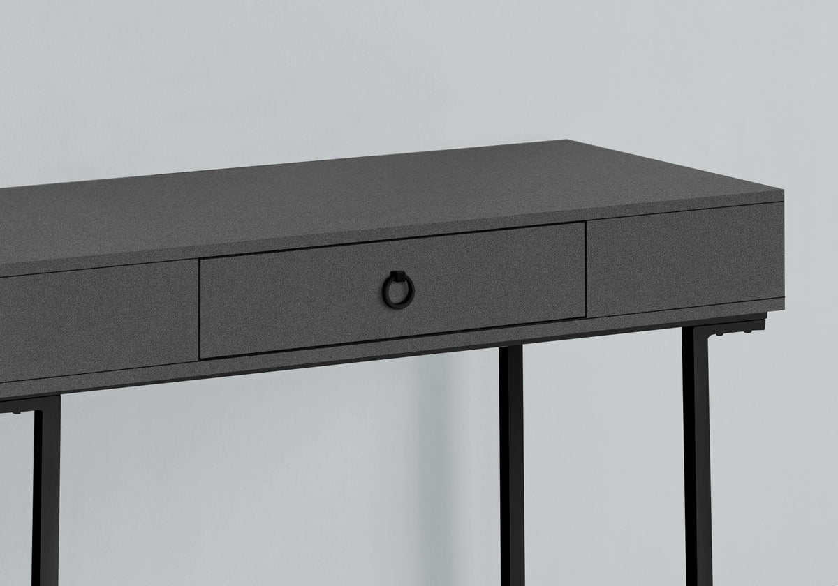 Computer Desk For Home Office, Glossy, Storage Drawer, photo 7 of 8