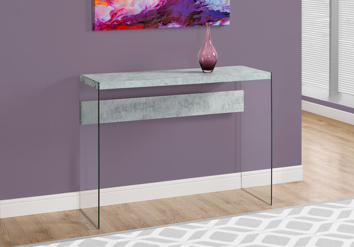 Accent Console Table For Entryway, Glossy Spacious Surface, photo 4 of 8