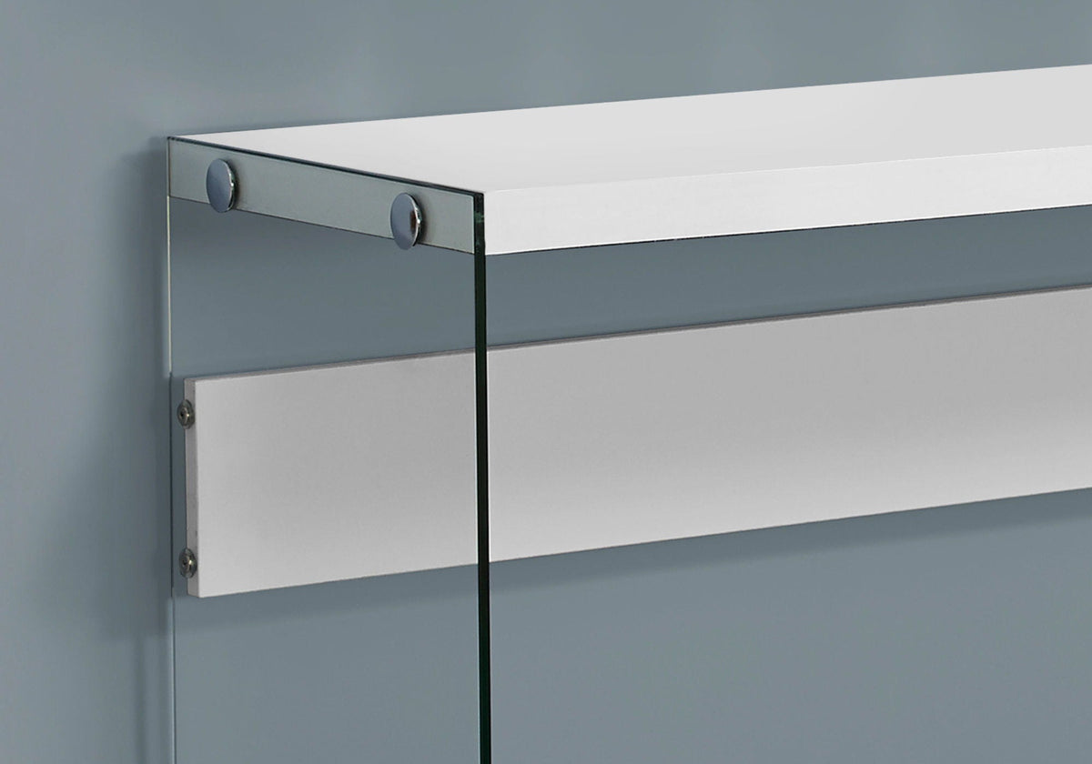 Accent Console Table For Entryway, Glossy Spacious Surface, photo 8 of 8