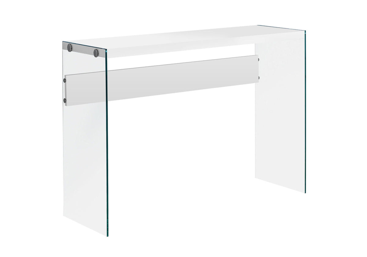 Accent Console Table For Entryway, Glossy Spacious Surface, photo 2 of 8