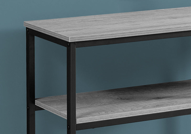 Accent Console Table For Entryway, Contemporary & Convenient Design - Gray, photo 3 of 4