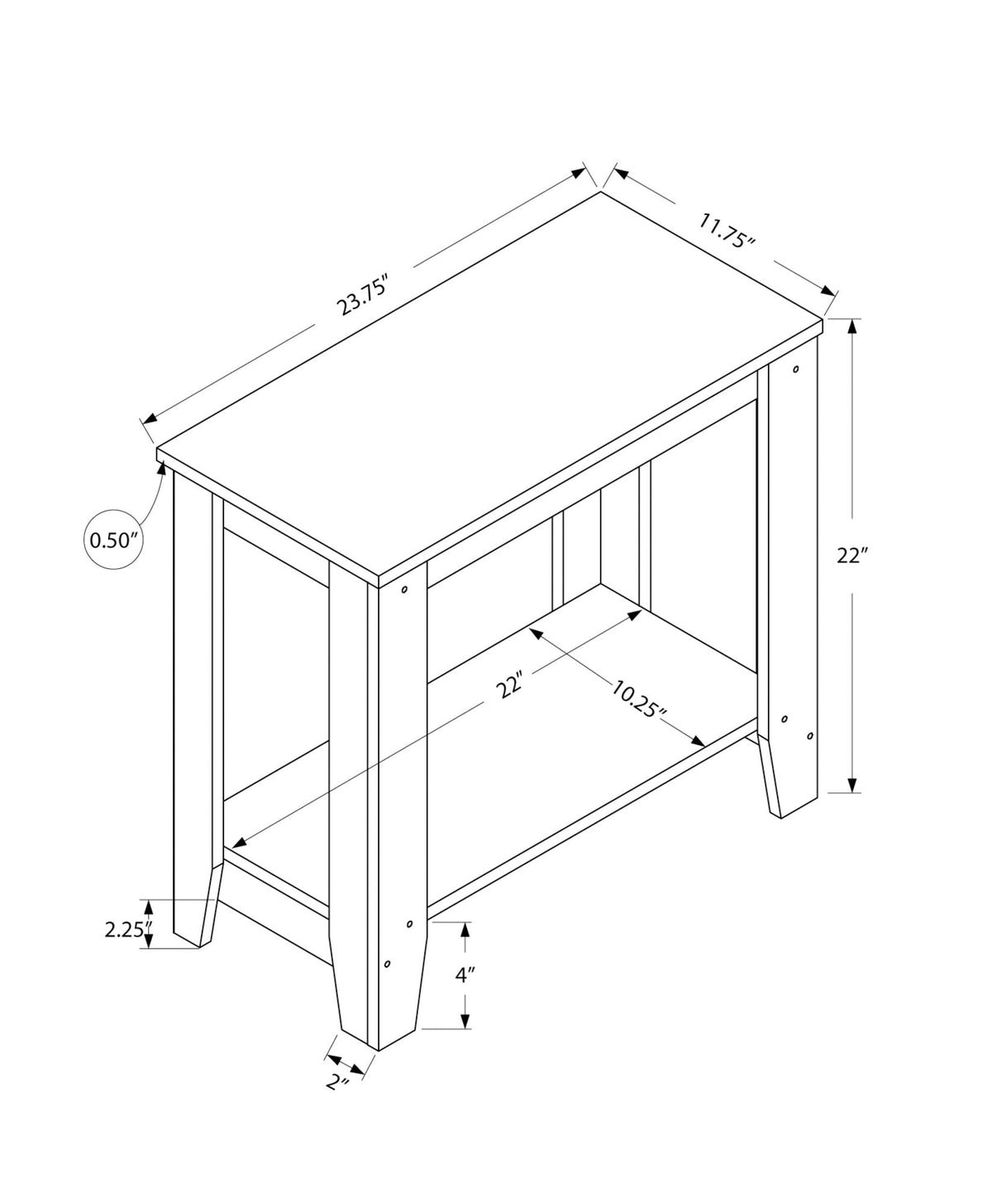 Accent Table For Living Room, photo 4 of 4