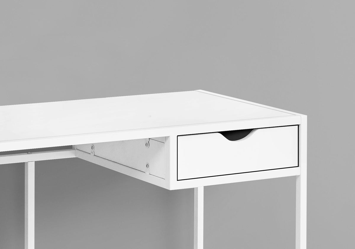 Computer Desk For Home Office, 1 Storage Drawer, Contemporary & Modern, photo 8 of 16