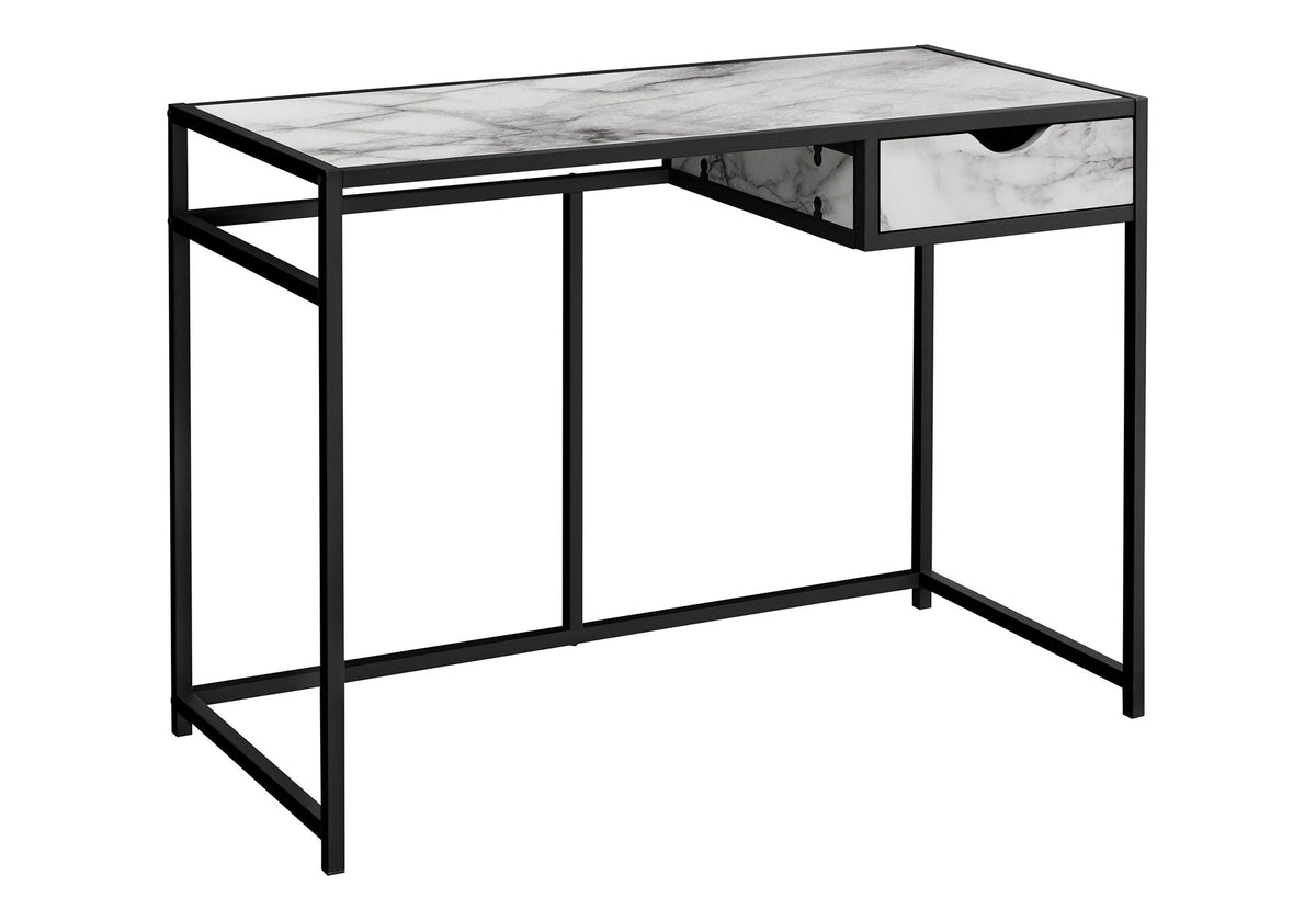 Computer Desk For Home Office, 1 Storage Drawer, Contemporary & Modern, photo 2 of 16