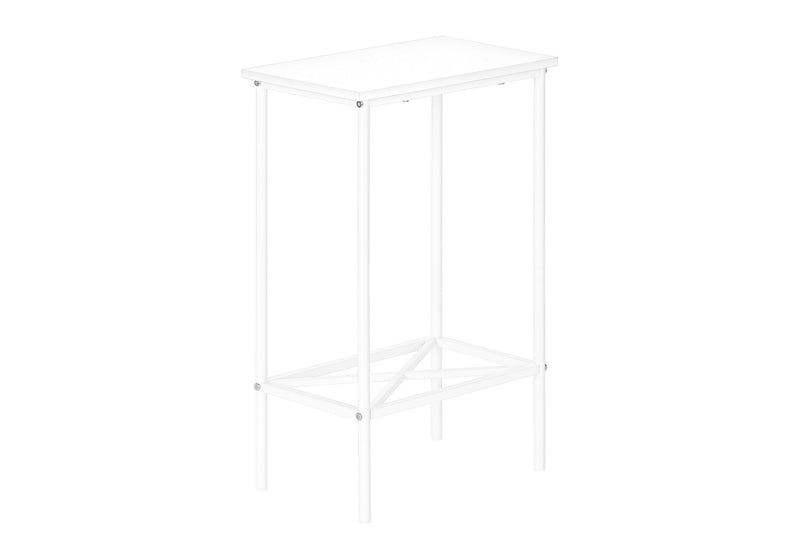 Accent Side Table, Narrow, Small, 2 Tier, Contemporary & Modern, photo 2 of 4