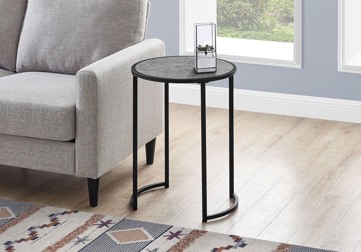 Round Accent Side Table, Contemporary & Modern, photo 2 of 8