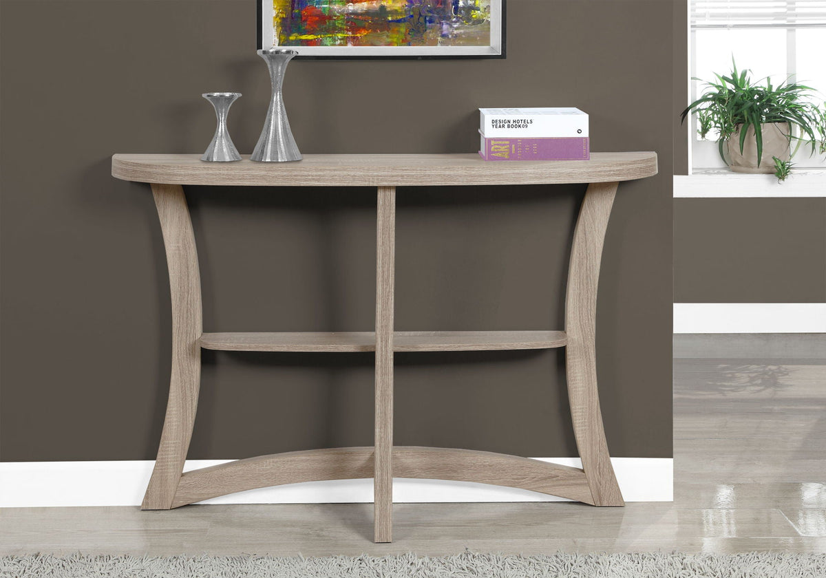 Accent Console Table For Entryway, Stylish - Taupe, photo 3 of 4