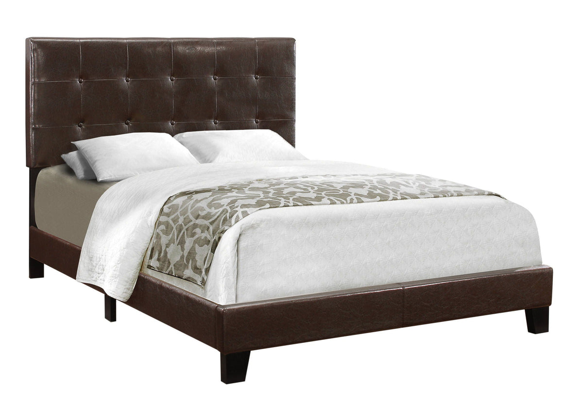 Transitional Upholstered Bed Frame, photo 22 of 40