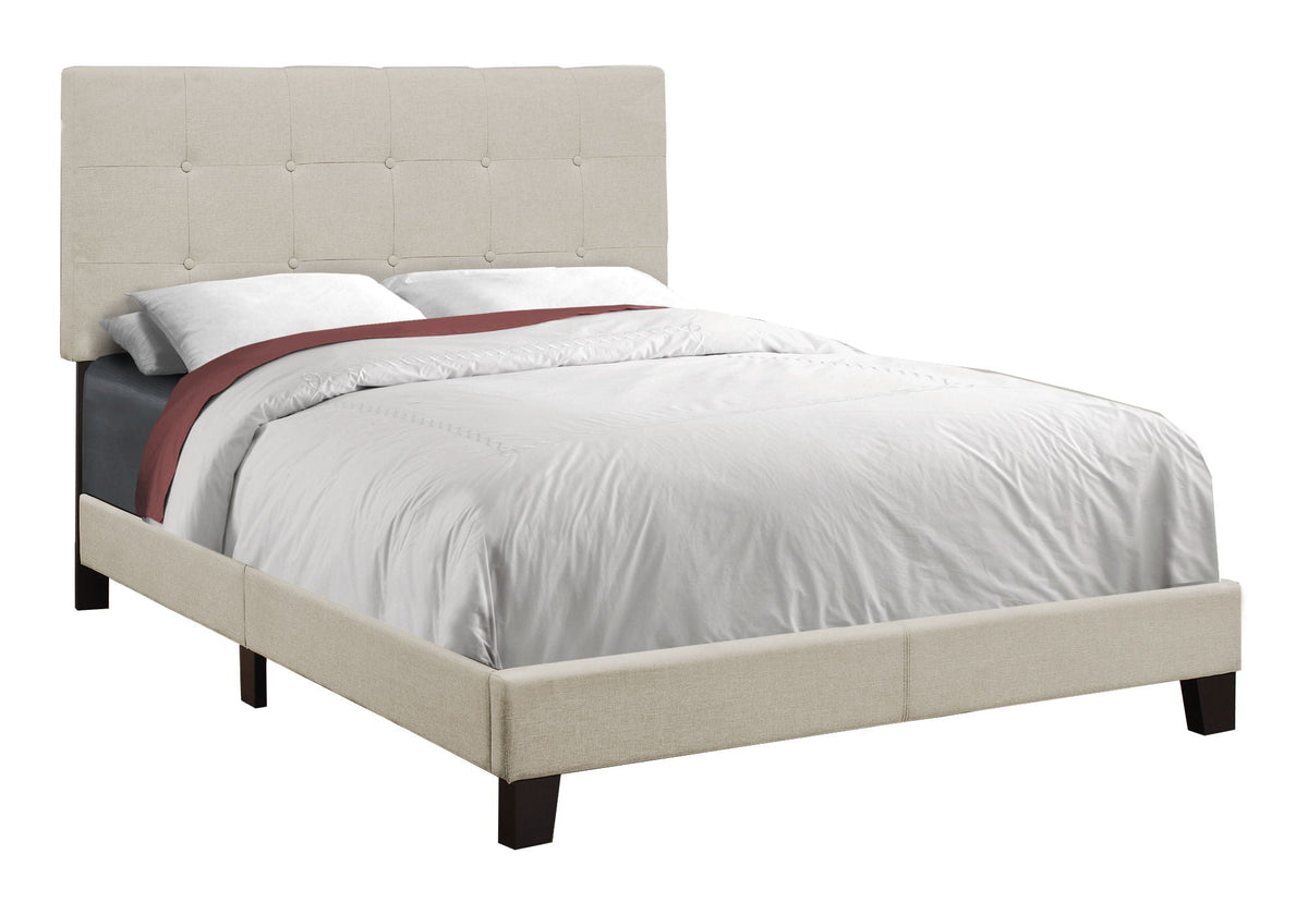 Transitional Upholstered Bed Frame, photo 40 of 40
