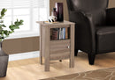 Accent Nightstands with Storage and Transitional Style