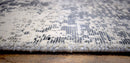 Gray Modern Abstract Handwoven Wool And Viscose Area Rug 8x10
