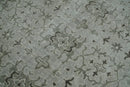 8x10, 9x12 and 10x14 Hand Knotted Wool Blend Silver and Brown Area Rug  | EMP7