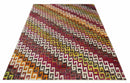 Recycled Silk Hand Knotted Area Rug 8x10 - Multicolor Southwestern Tribal