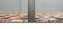 Recycled Silk Hand Knotted Area Rug 8x10 - Multicolor Southwestern Tribal