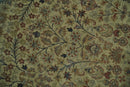 Wool Area Rug Hand Knotted Persian Traditional - Camel And Brown