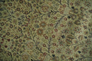 Wool Area Rug Hand Knotted Persian Traditional - Camel And Brown