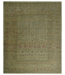 Traditional Persian Camel And Brown Hand Knotted Wool Area Rug