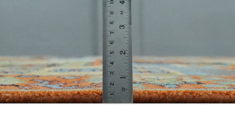 8x10 Antique Style Tribal Multi Color Hand knotted Traditional Wool Area Rug