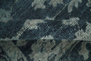 Antique Dark Teal Beige Wool Serapi Area Rug - Hand Knotted Distressed by The Rug Decor
