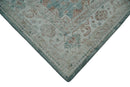 Brown Teal Hand Woven Wool Art Silk Area Rug 8x10 - Premium Blend