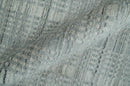 Beige and Gray Hand Made Blended Wool Flatwoven Area Rug 8x10 Scandinavian Style