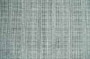 Hand Woven Blended Wool Scandinavian Area Rug 8x10 Flatwoven