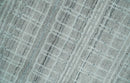 Hand Woven Blended Wool Scandinavian Area Rug 8x10 Flatwoven
