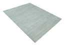 Hand Woven Blended Wool Scandinavian Area Rug 8x10 Flatwoven