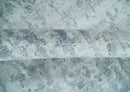 8x10 Ivory, gray and Silver Modern Abstract Hand Knotted Bamboo Silk Area Rug by The Rug Decor